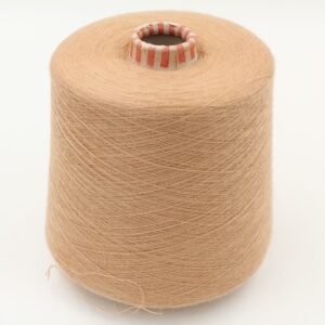 Yarn 100% merino extrafine nm 2/48 color bright brown cones 520 gr