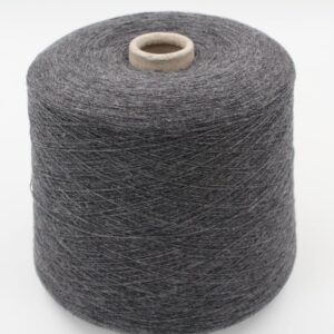 Yarn 80% Wool 20% Polyamide nm. 15000 color medium grey cones 520gr
