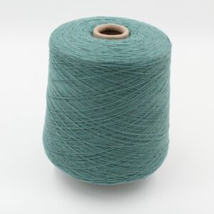 Filato 50% Cashmere 50% Merinos extrafine nm. 2/26 colore salvia rocche 660gr