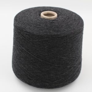 Filato 50% Cashmere 50% Merinos extrafine nm. 2/26 colore antracite rocche 740gr
