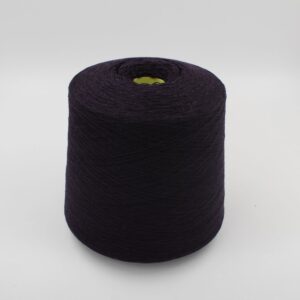 Filato 2/27 100% Cashmere colore prugna rocche 500 gr