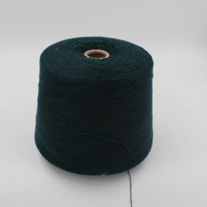 Filato 2/28 100% Cashmere colore verde scuro rocche 550 gr