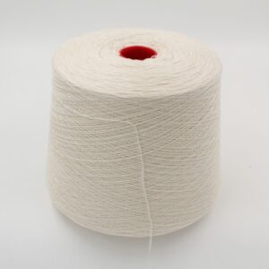 Filato 2/27 100% Cashmere colore bianco naturale rocche 540 gr