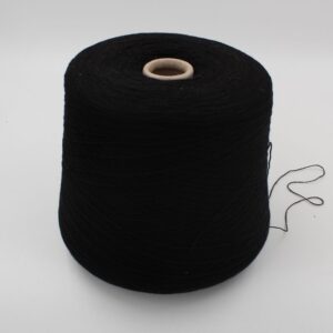 FANTASTIQUE filato merino superfine 14 micron nm 2/28 colore nero rocche 510 gr