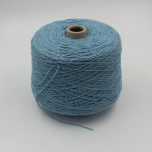 Filato cashmere 97% merinos 3% nm. 5/12 colore celeste rocche 460gr