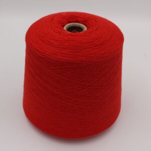 Nm. 2/28 70% merino extrafine 30% cashmere color red cone 540 gr