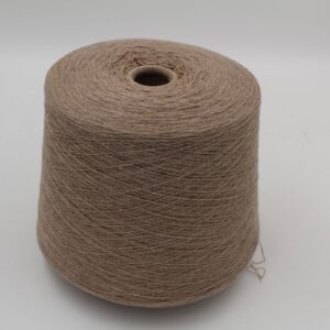 yarn cashmere 100% 2/26 color beige cones 530 gr
