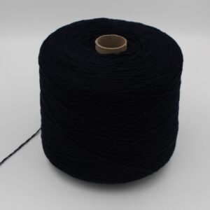 Filato cashmere riciclato 100% nm 3200 colore blu rocche 500 gr