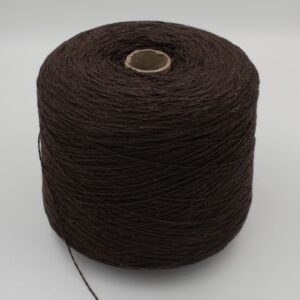 Filato cashmere riciclato 100% nm 3200 colore marrone melange rocche 500 gr