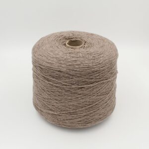Filato cashmere riciclato 100% nm 3200 colore tortora rocche 500 gr