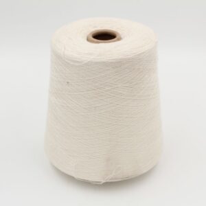 Filato Cashmere 100% nm 2/48 pettinato colore bianco naturale rocca 400 gr