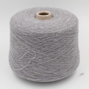 Yarn 2/28 100% Cashmere color light grey cones 610 gr
