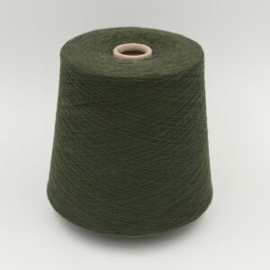Filato 2/28 100% Cashmere colore verde rocche 550gr