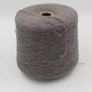 MOLECOLA 97% cashmere 3% merino extrafine nm. 2/12 bottonato colore grigio rocche 590 gr