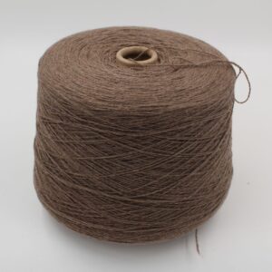 DECOUPAGE Filato 82% Cashmere 15% WM 3% Merinos nm. 2/12 colore marrone scuro rocche 630gr