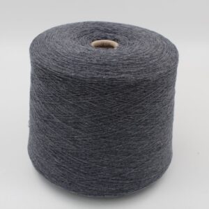 Yarn cashmere 100% superior nm 2/26 color grey cones 540 gr