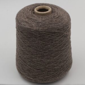Filato 50% Merinos Extrafine 30% Seta 20% Cashmere nm. 2/20 colore marrone naturale rocche 500gr