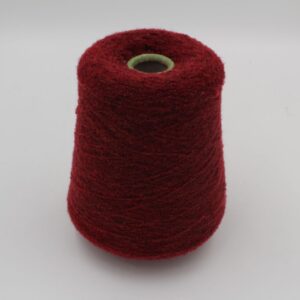 BUCLÉ 100% Merinos nm 2/30 color red cones 400gr