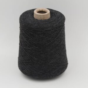 Filato cashmere 60% poliammide 40% nm 2/28 colore grigio scuro rocche 450 gr