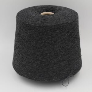 Filato cashmere 60% poliammide 40% nm 2/28 colore grigio scuro rocche 720 gr