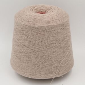 Yarn 2/28 100% Cashmere color dark brown cones 540gr
