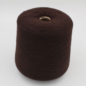Yarn 70% Wool 30% Cashmere nm 2/26 color bordeaux cones 510gr