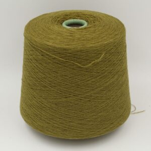 Yarn 2/27 100% Cashmere color olive cones 500gr