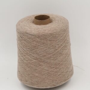 Yarn 2/28 100% Cashmere color beige cones 720 gr
