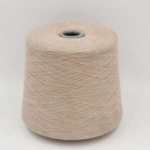 Yarn 2/28 100% Cashmere color beige cones 510 gr