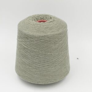 Filato da macchina 2/30 70% merino extrafine 30% cashmere colore salvia rocca 480 gr