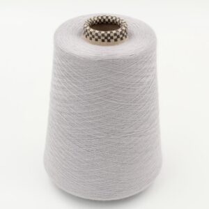 JAIPUR Filato cashmere 70% seta 30% nm 2/56 pettinato colore grigio perla rocche 500 gr