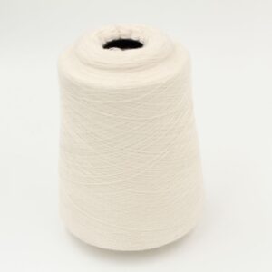 Filato Cashmere 100% nm 2/48 pettinato colore bianco naturale rocca 400 gr