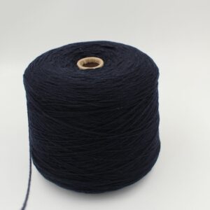 Filato 100% Cashmere Riciclato Trattato nm 3250 colore blu rocche 500gr