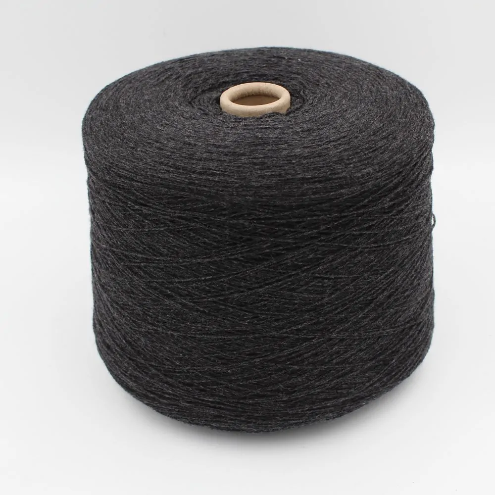 2/13 100% Cashmere riciclato colore antracite rocche 500 gr