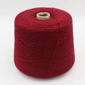 2/13 100% Recycled Cashmere color burgundy cones 500 gr