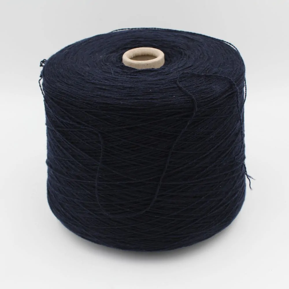 2/13 100% Cashmere riciclato colore blu rocche 500 gr