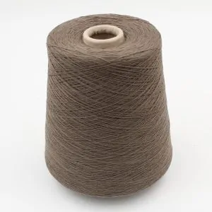 Yarn 2/28 100% cashmere for knitting machine 12 color green cones 560 gr