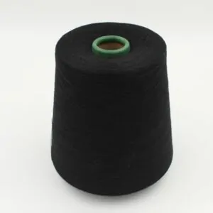 3/80 100% cashmere colore nero rocca 430 gr
