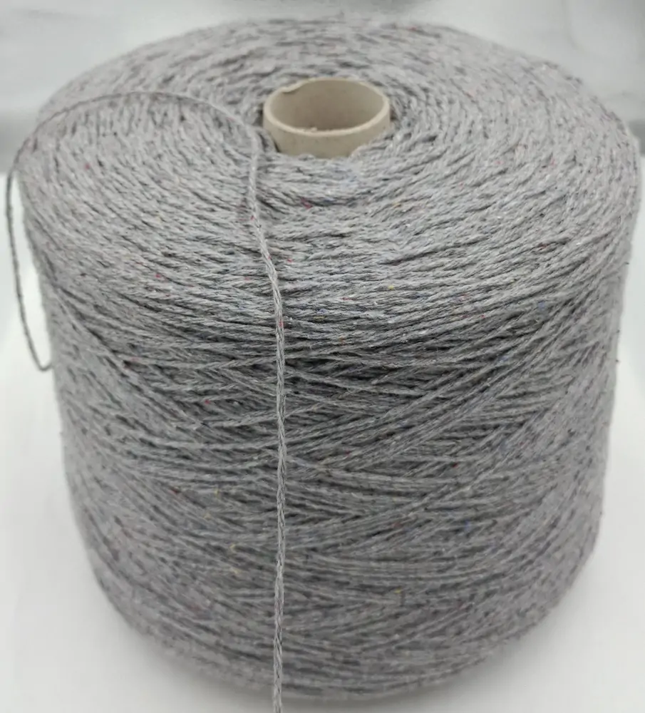BOTTONATO 4/11 90% cashmere 10% silk color light grey cones 490 gr