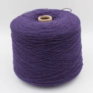 2/13 100% Recycled Cashmere color violet cones 500 gr