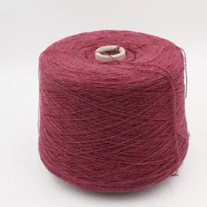 2/13 100% Cashmere recycled color antique red cones 500 gr