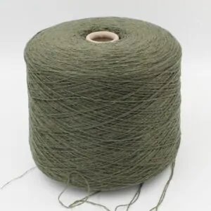 2/13 100% Recycled Cashmere color light green cones 500 gr