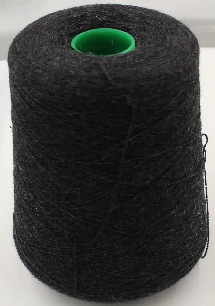 CONCORD yarn cashmere 100% 2/26 color anthracit cones 470 gr
