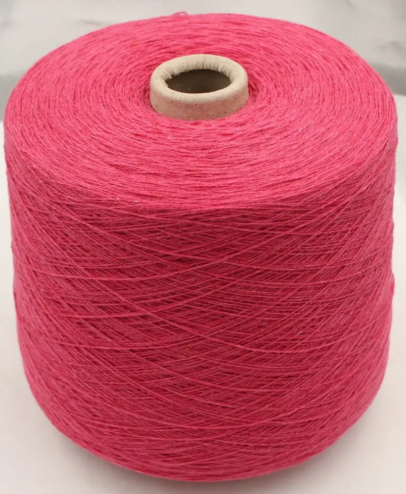 ALTER-ECO yarn cashmere 100% 2/26 color pink cones 500 gr