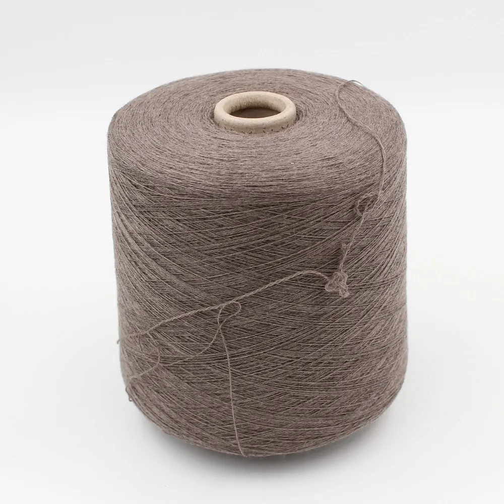 Filato Merino Extrafine Irrestringibile Superwash 2/30 colore marrone rocche 500 gr