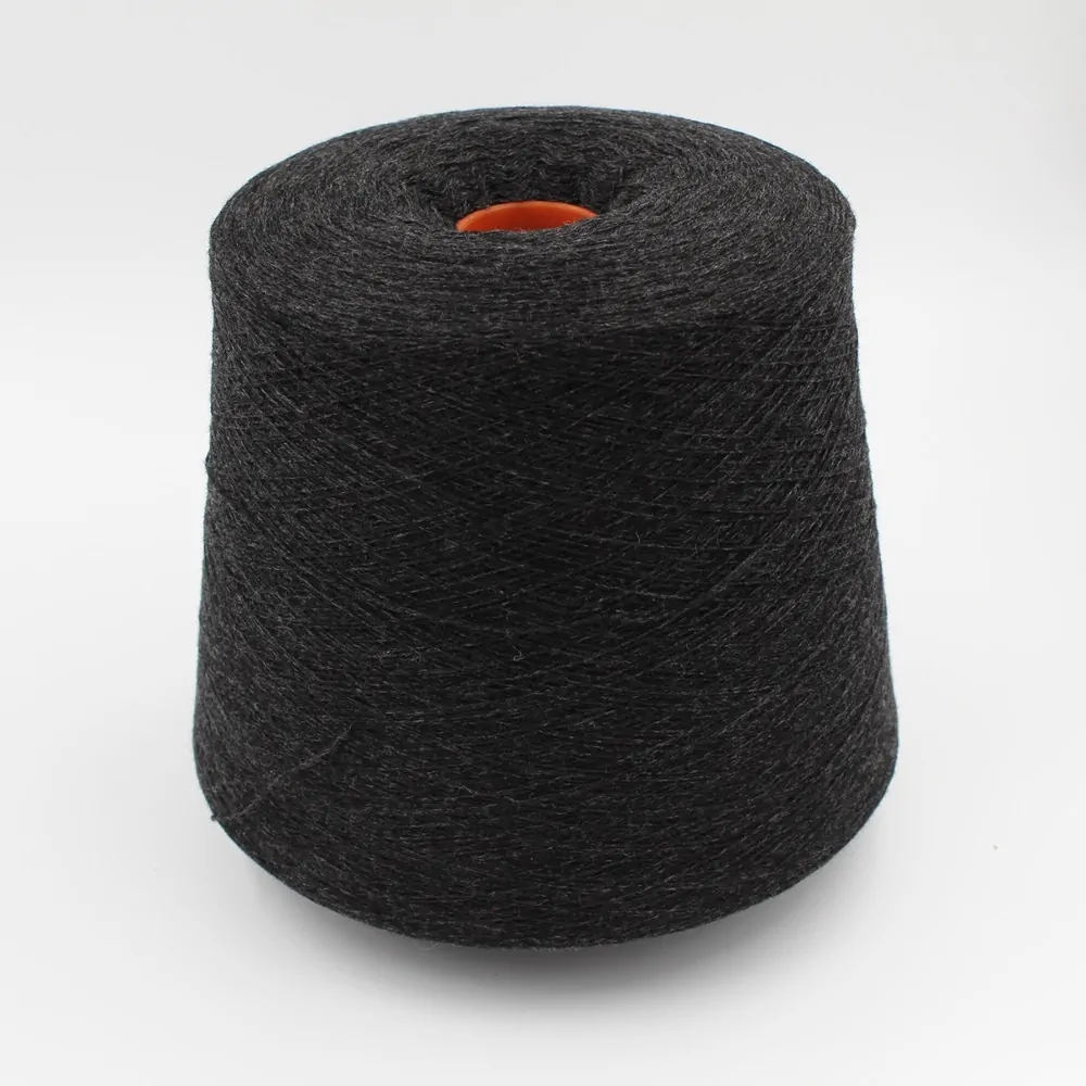 Yarn 2/28 100% Cashmere color anthracit cones 590 gr