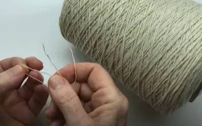 How to establish thickness in yarns