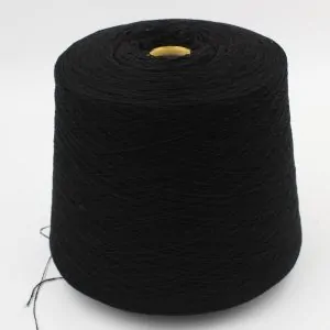 Yarn 2/28 100% Cashmere for knitting machine 12 color black cones 510 gr
