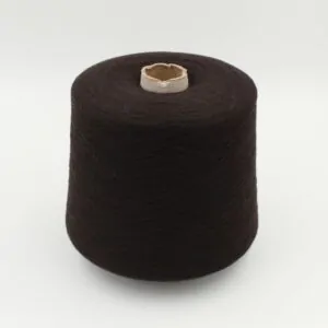 Filato Cashmere 100% nm 2/36 colore marrone scuro rocche 580 gr