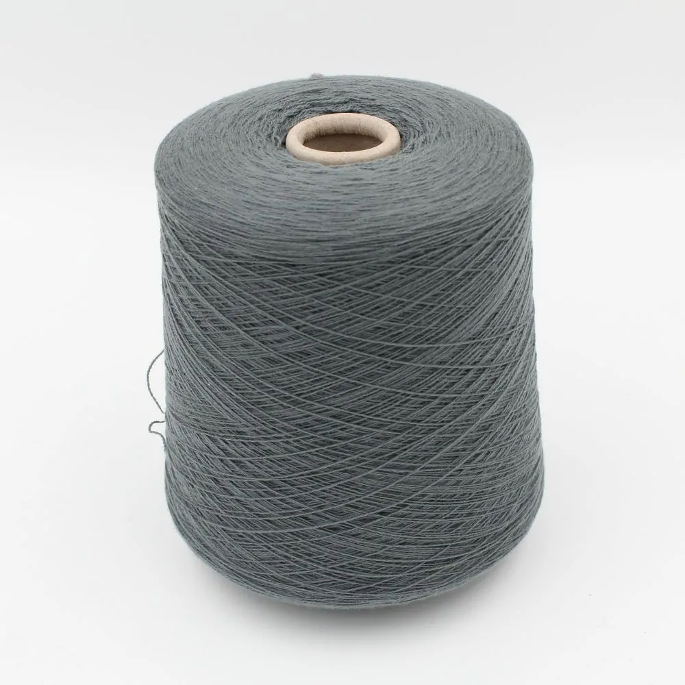 FANTASTIQUE yarn merino superfine 14 micron nm 2/28 color grey cones 660 gr